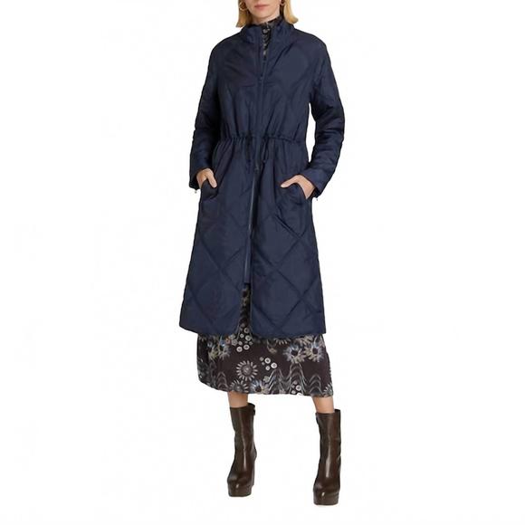 NEW MARIE OLIVER aiden coat in navy - Picture 1 of 2